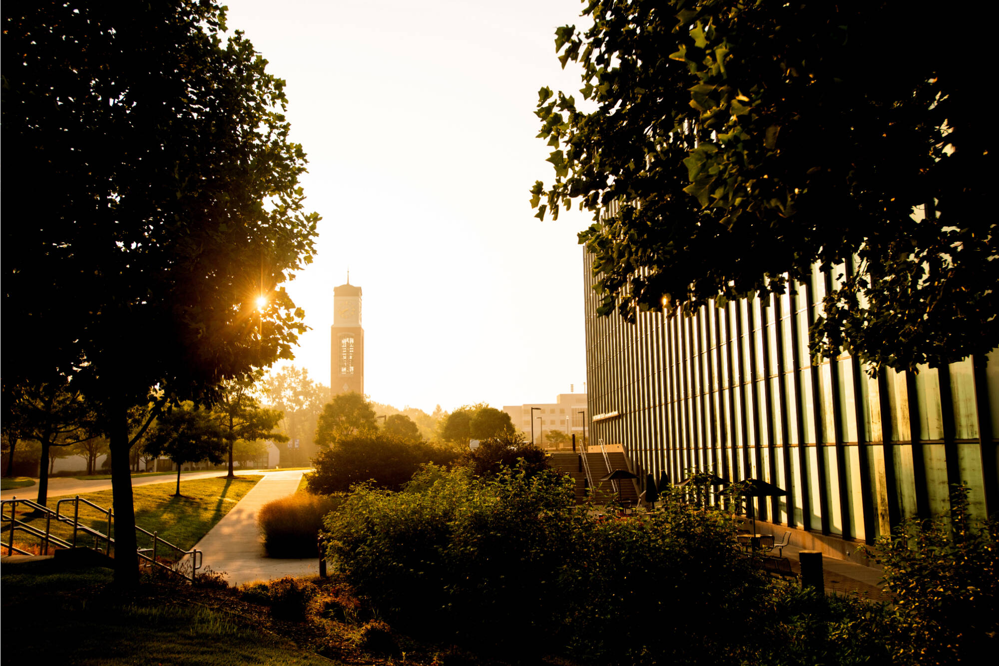 GVSU at sunrise